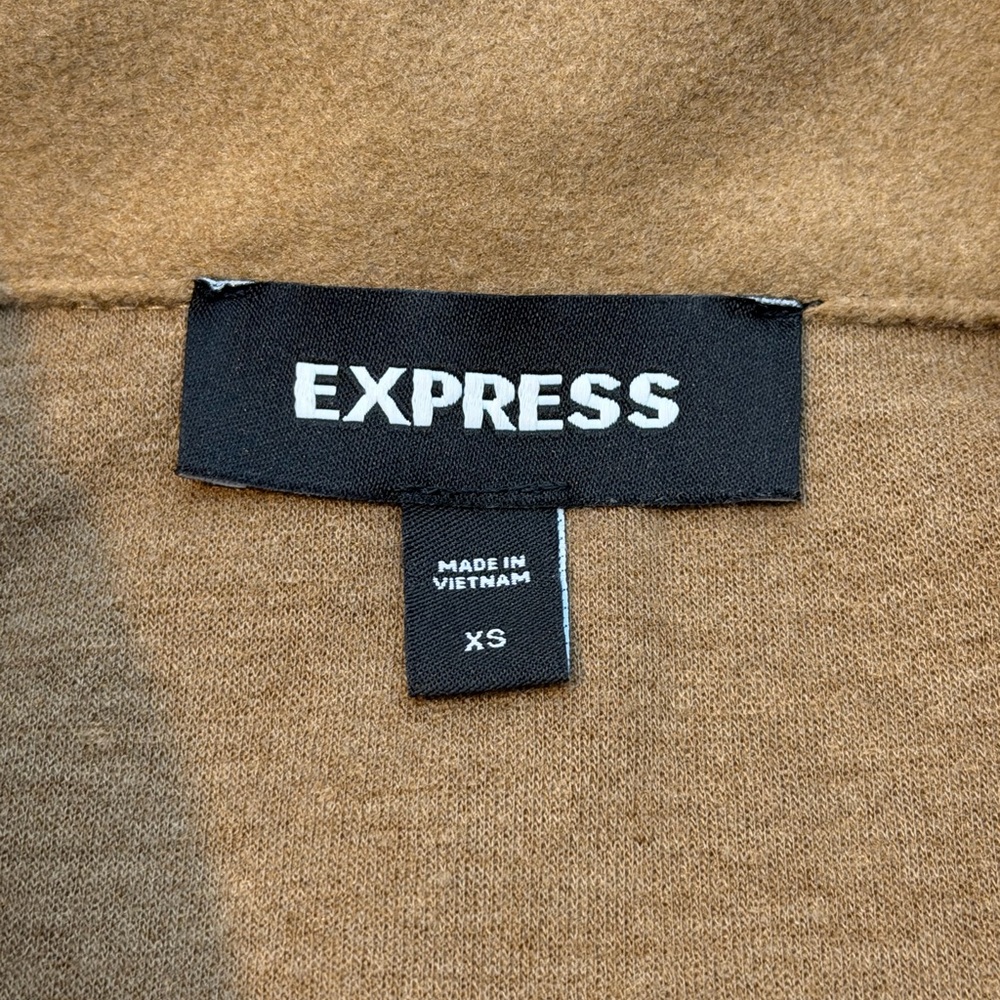 Express Camel Men's Shirt Jacket Size XS - Picture 5 of 8